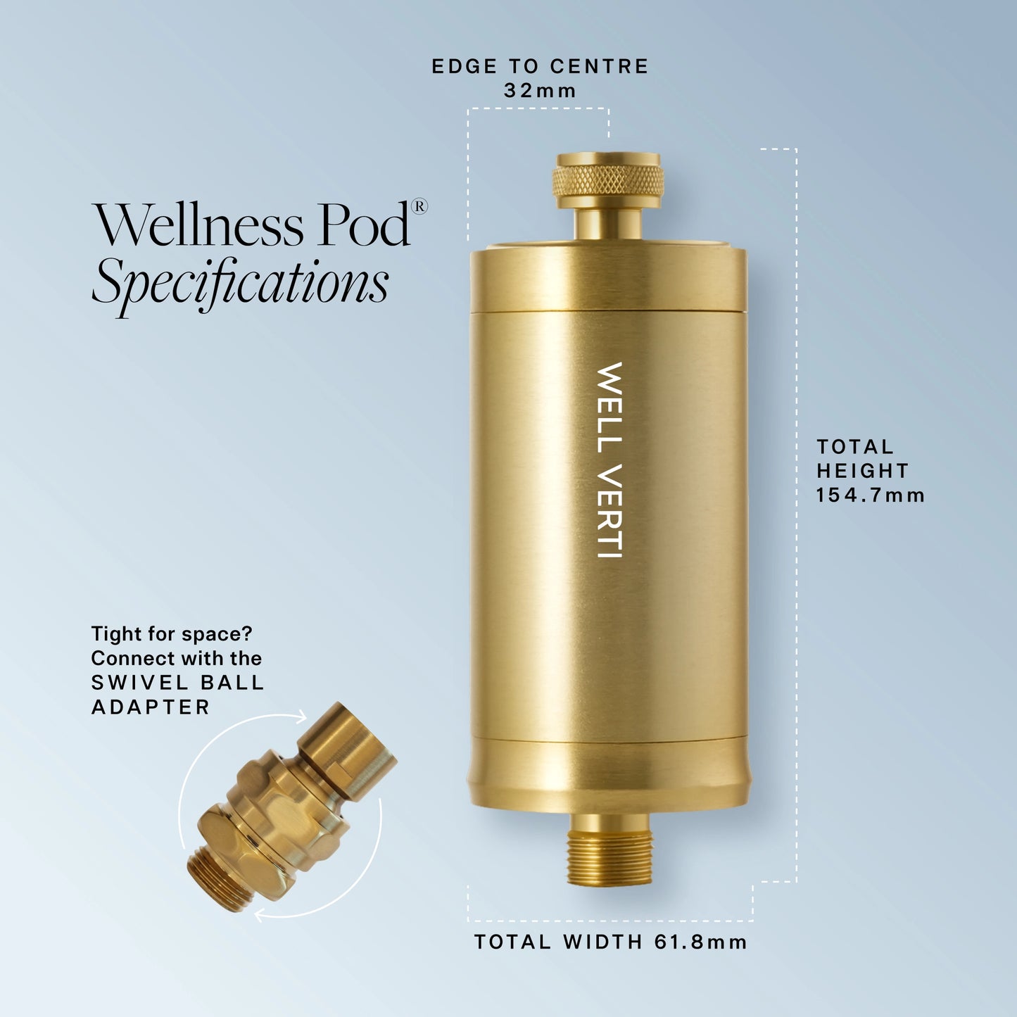 Wellness Pod ™ Shower Filter