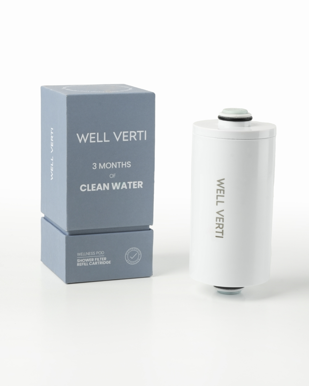 Refill Filter Well Verti™ Refill Cartridge | Long-Lasting Filtration with UPAC & KDF-55